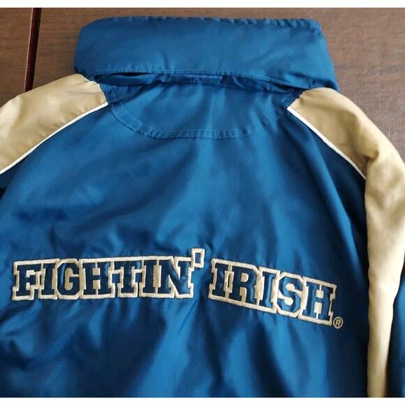 Vintage G-III Notre Dame Fighting Irish Full Zip Jacket - LARGE - Picture 9 of 11